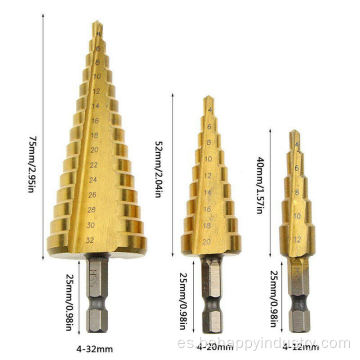 Caña de broca de perforación cónica 1/4 &quot;